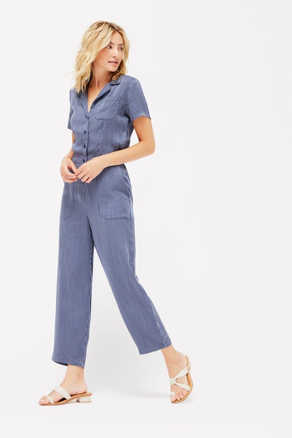 Lacausa Striped Montana Jumpsuit Lacausa Striped Montana Jumpsuit