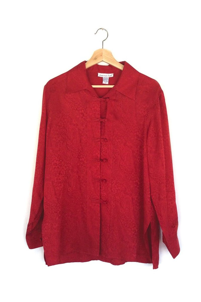 Anna And Frank Silk Blouse | Garmentory