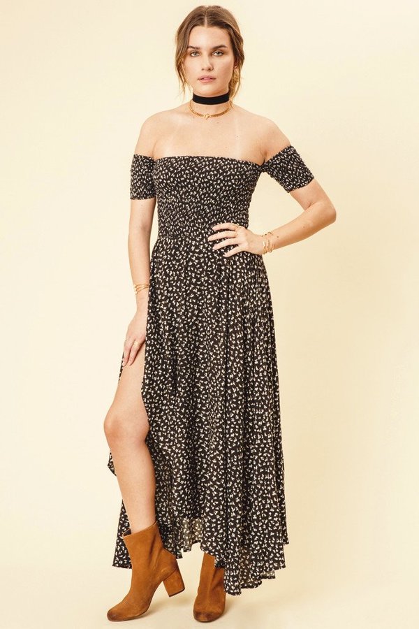 Black Boheme Goddess Maxi