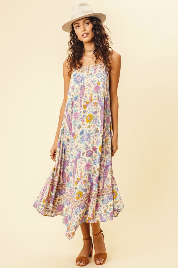 Chamomile Lovebird Midi Dress | Garmentory Chamomile Lovebird Midi Dress | Garmentory
