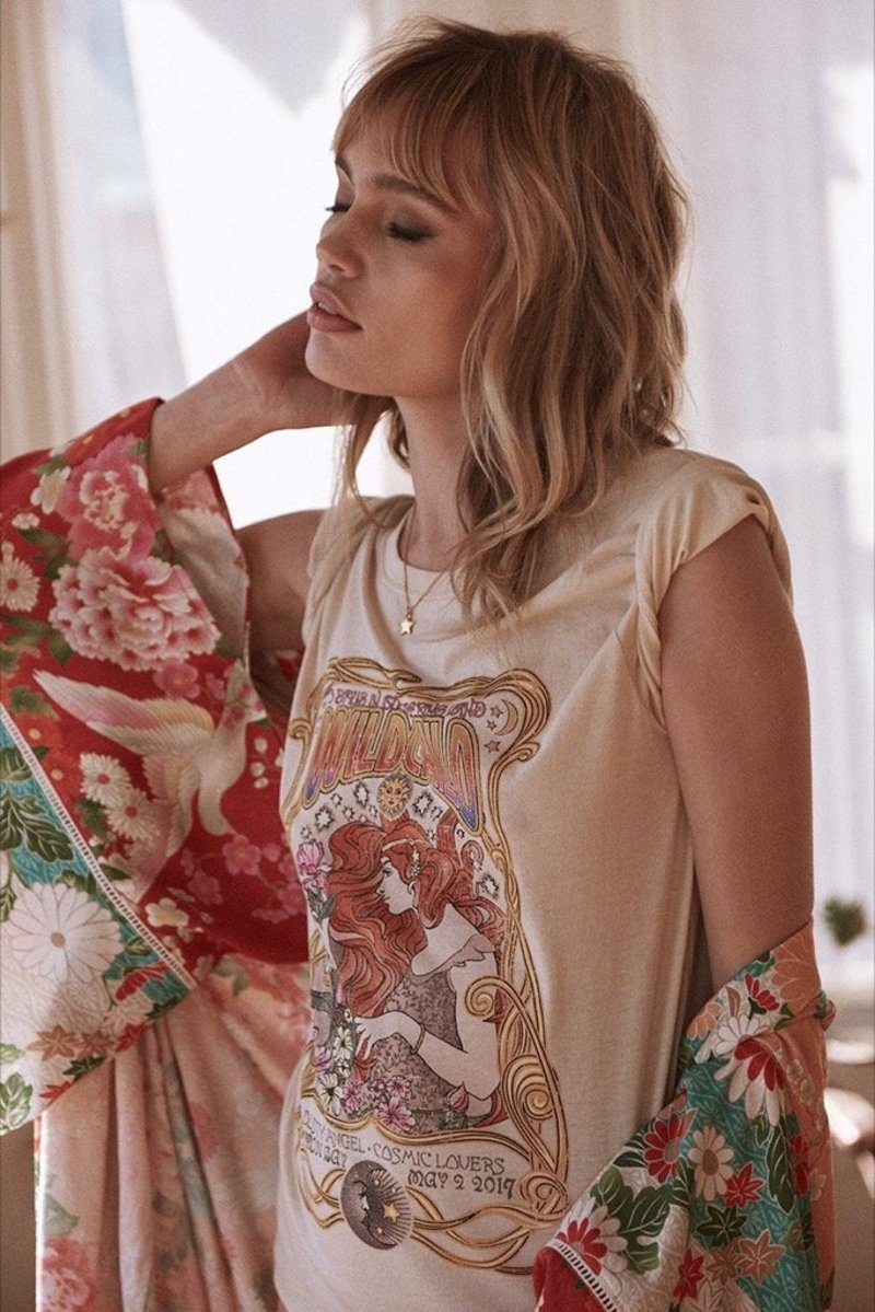 Cream Wild Child Tee