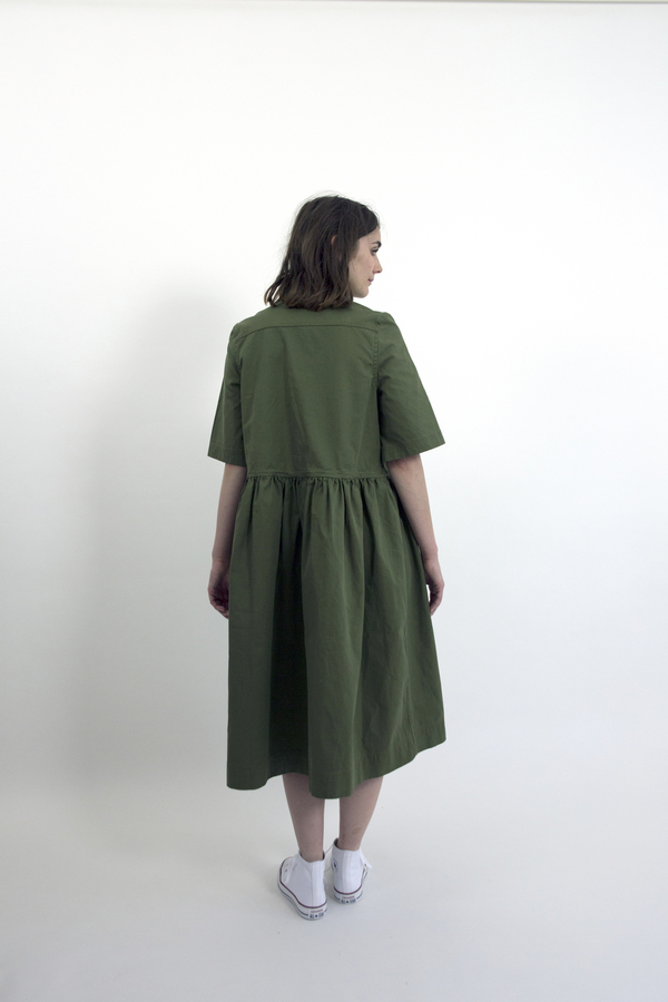 Feldt - Cotton Drill Zip Dress
