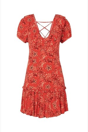 spell celestial mini dress