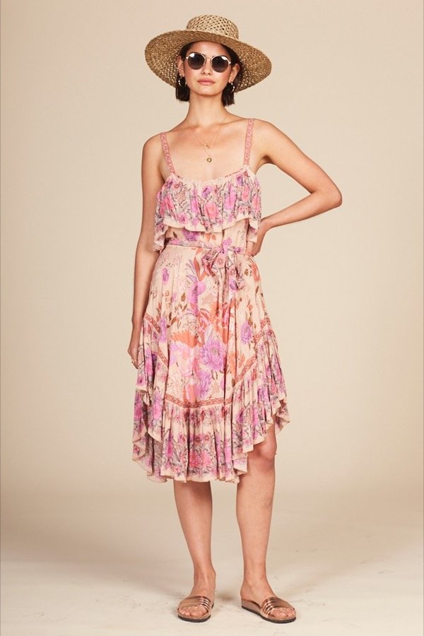 spell siren song midi dress SIREN SONG SPELL