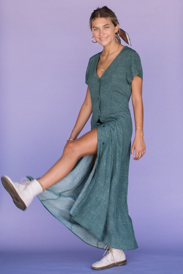 Green Spot Milla Maxi Dress | Garmentory Green Spot Milla Maxi Dress | Garmentory