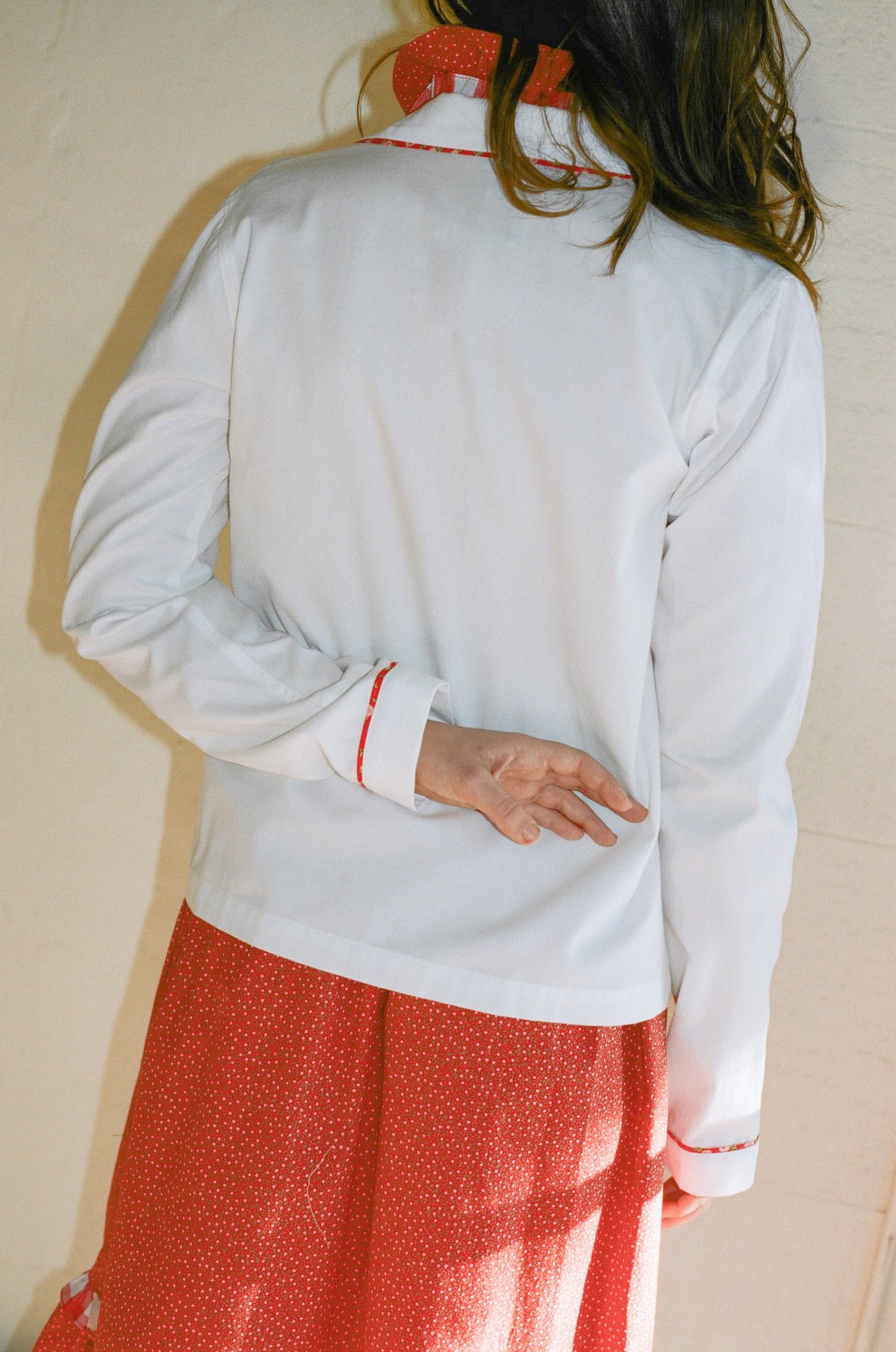 BATSHEVA Heart Pocket Jacket White Garmentory