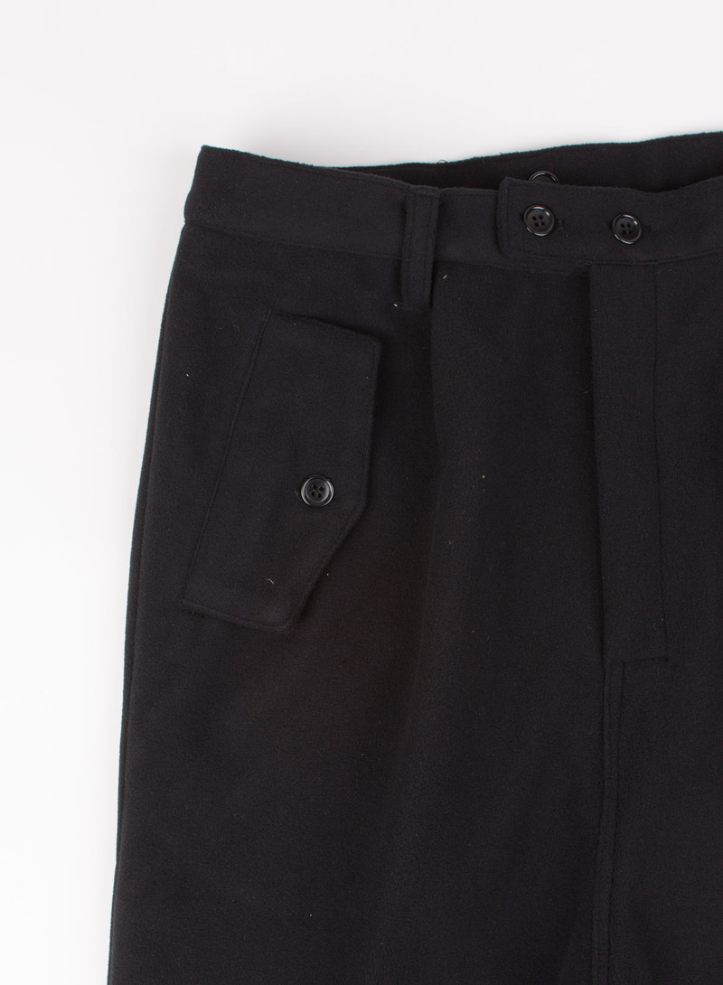 Men's Camo Forchetta Camo Trousers Pile Black