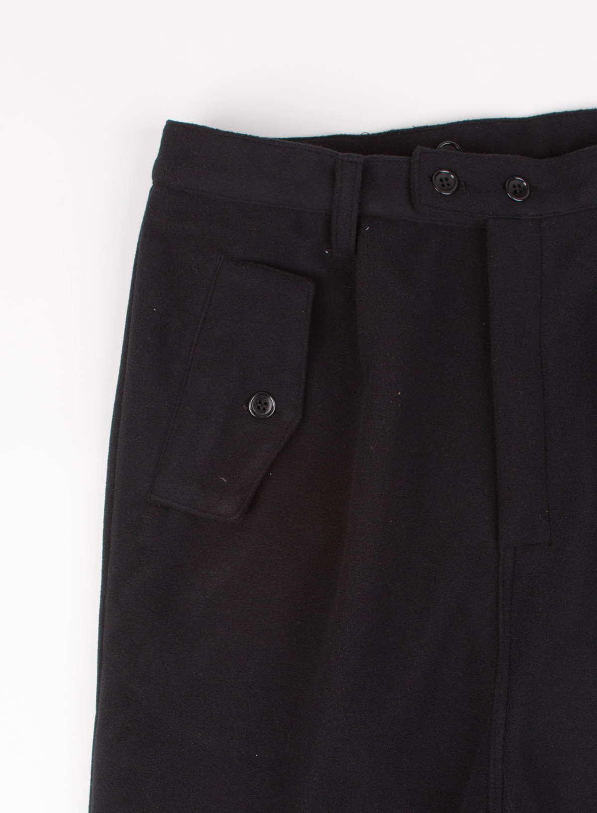 Men's Camo Forchetta Camo Trousers Pile Black - Image 5 of 6