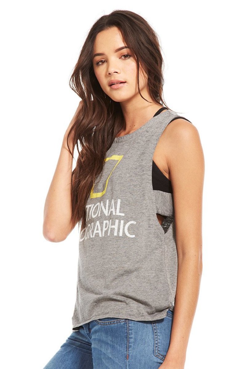 National Geographic Vintage Logo Tank | Garmentory