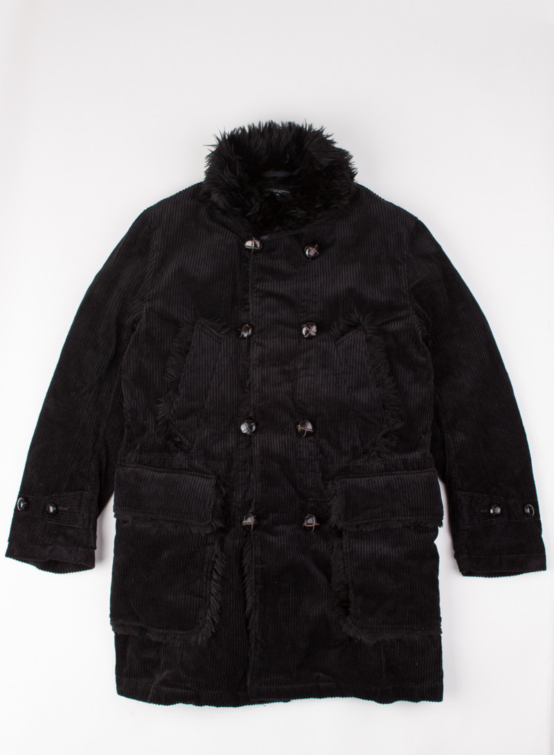 Engineered Garments Corduroy Mackinaw Jacket - Black | Garmentory