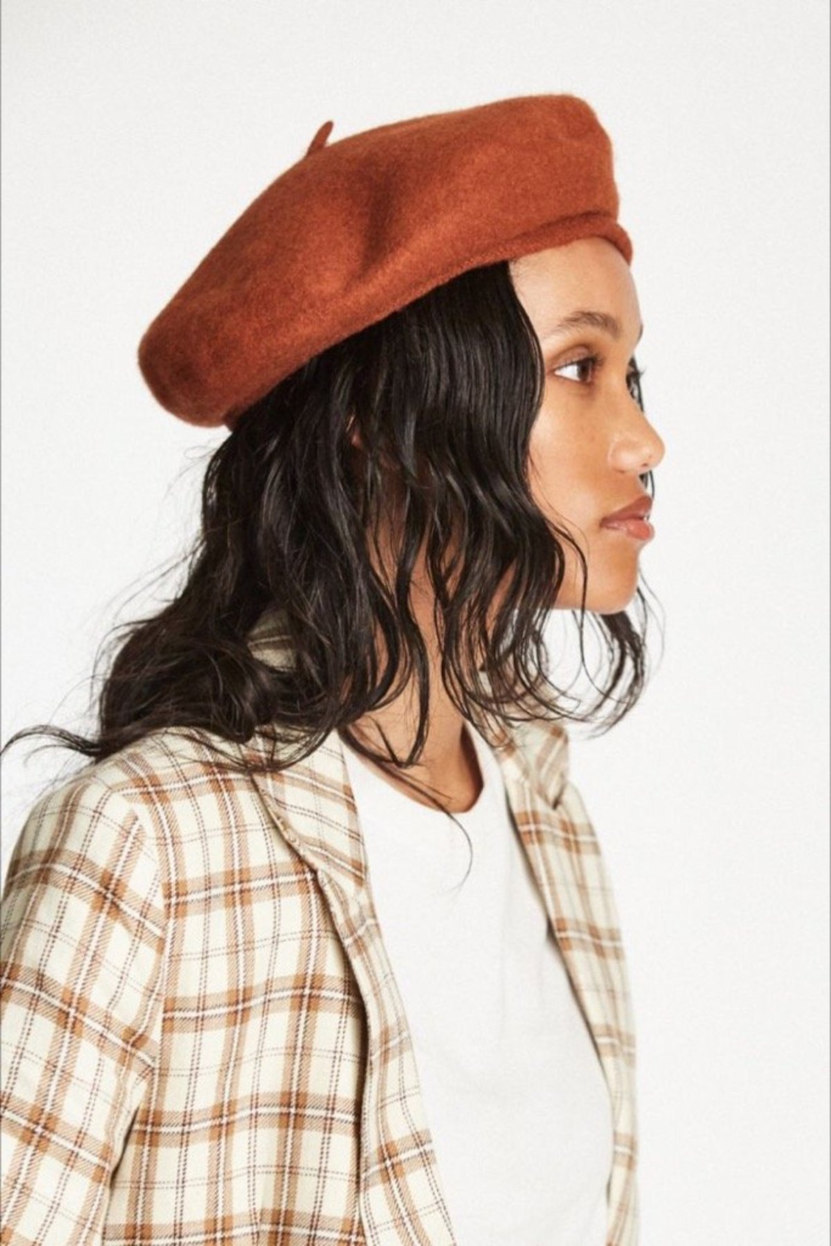 Brixton Audrey Beret - Rust  - Image 5 of 5