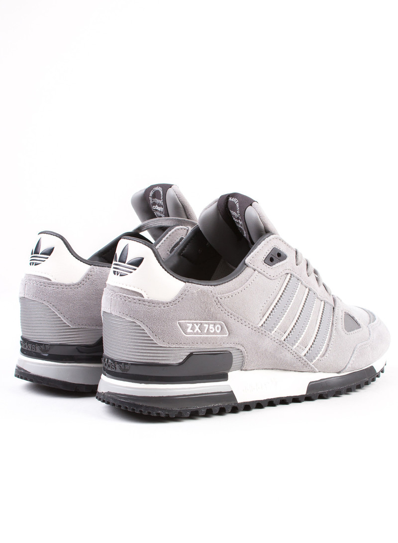 Men's Adidas ZX 750 Grey Suede | Garmentory