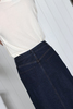 Goldsign Button Front Denim Skirt - Easton - Thumbnail 3