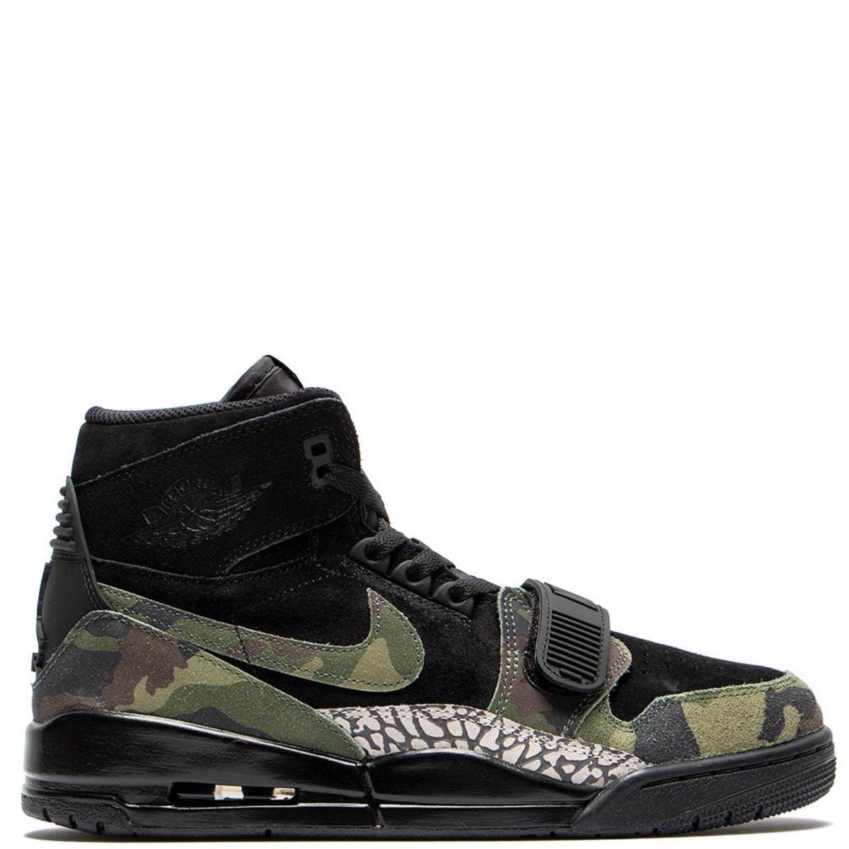 Jordan Legacy 312 Black / Camo Green | Garmentory