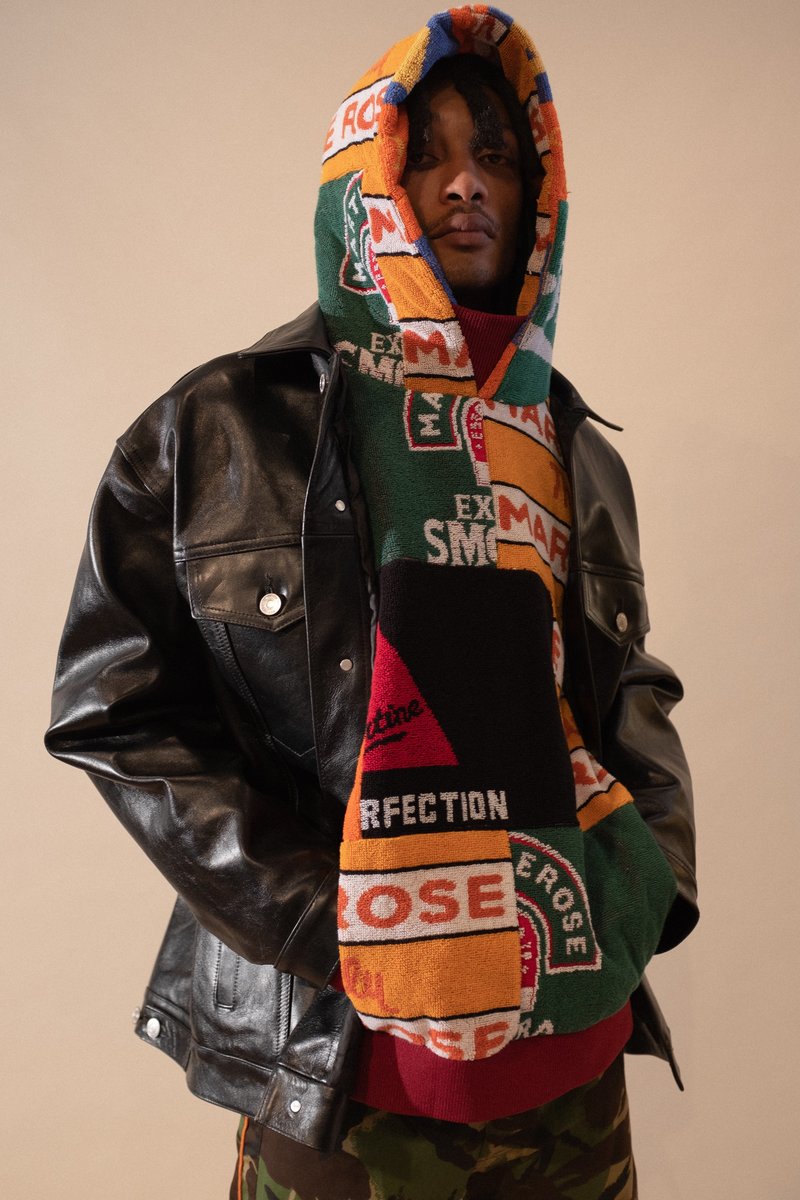 Beermat Towel Patchwork Hoodie | Garmentory