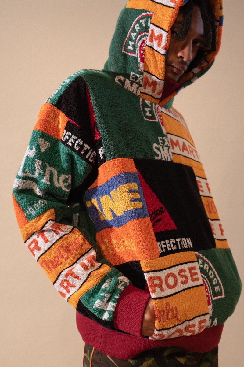 米津玄師　着用　martine rose beermat hoodie Martine Rose Beermat Hoodie — sickboyarchive.