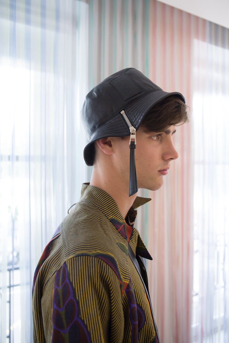 LOEWE Calfskin Leather Fisherman Hat | Garmentory