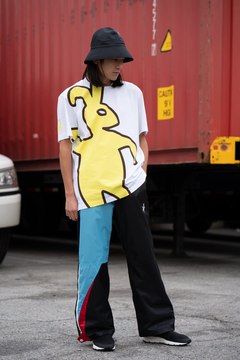 Marni DANCE BUNNY Marco Print T-Shirt - White | Garmentory