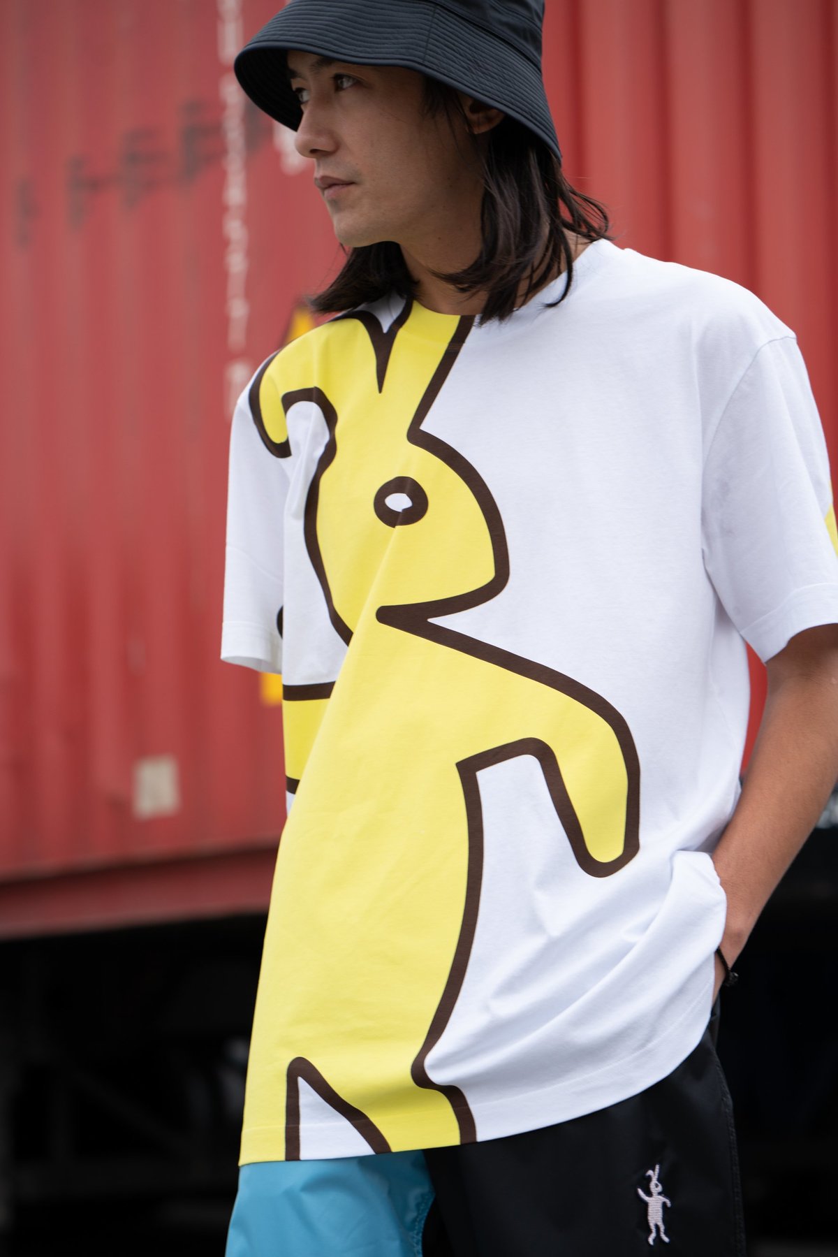 Marni DANCE BUNNY Marco Print T-Shirt - White | Garmentory