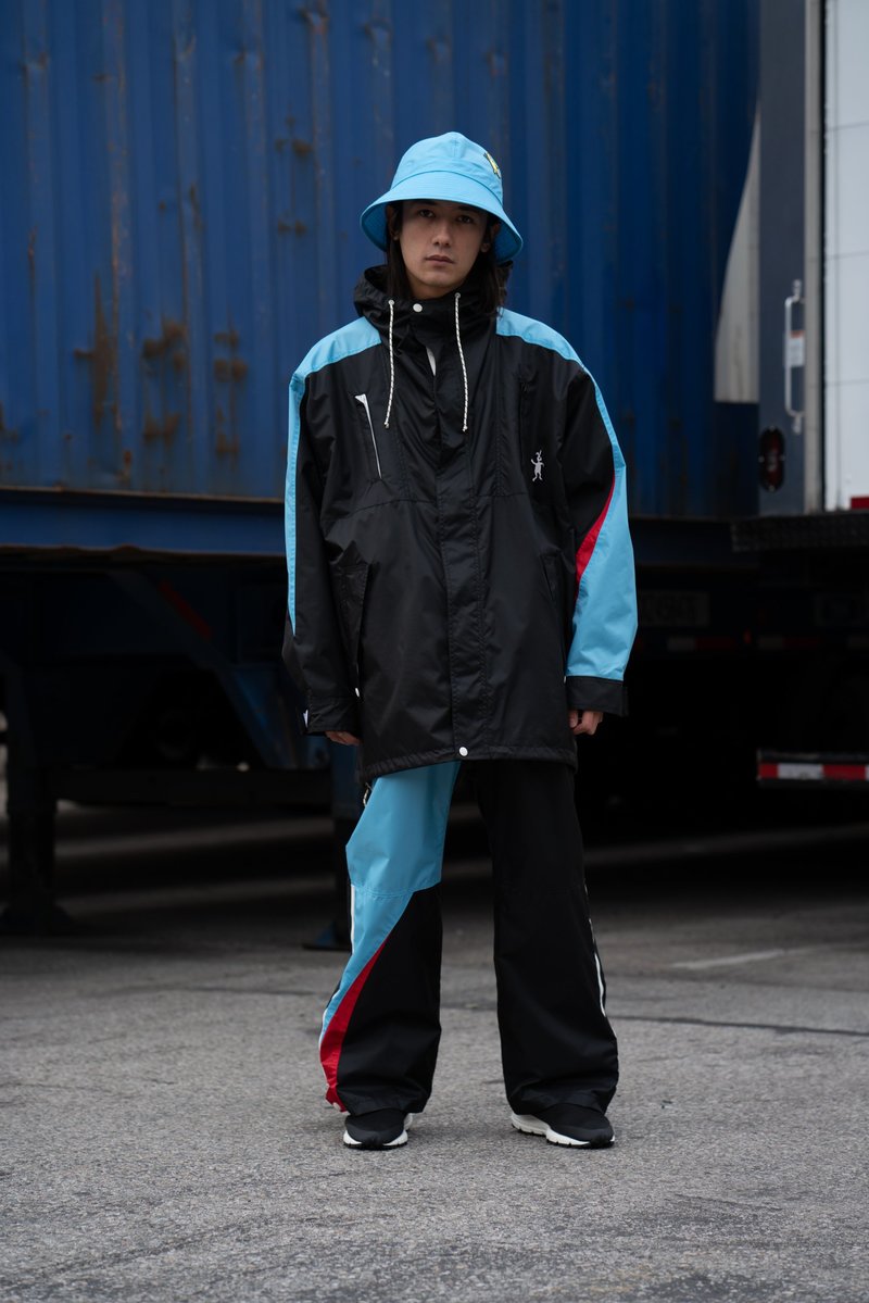 ★新品同様】MARNI ダンスバニー兎ナイロンコーチジャケット黒赤46(M−L) Marni DANCE BUNNY Nylon Parka | Garmentory