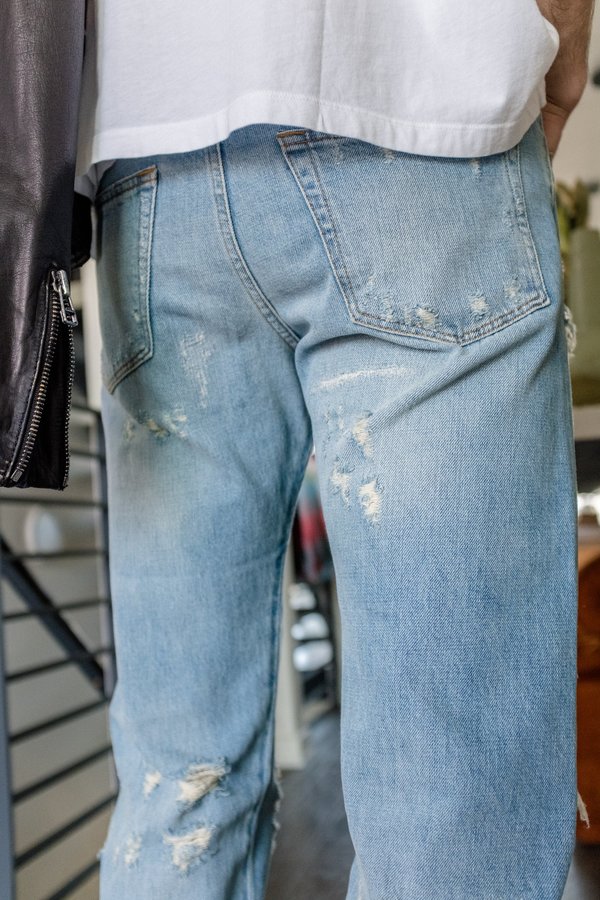 Faith Connexion Destroyed LA Relaxed Fit Denim | Garmentory