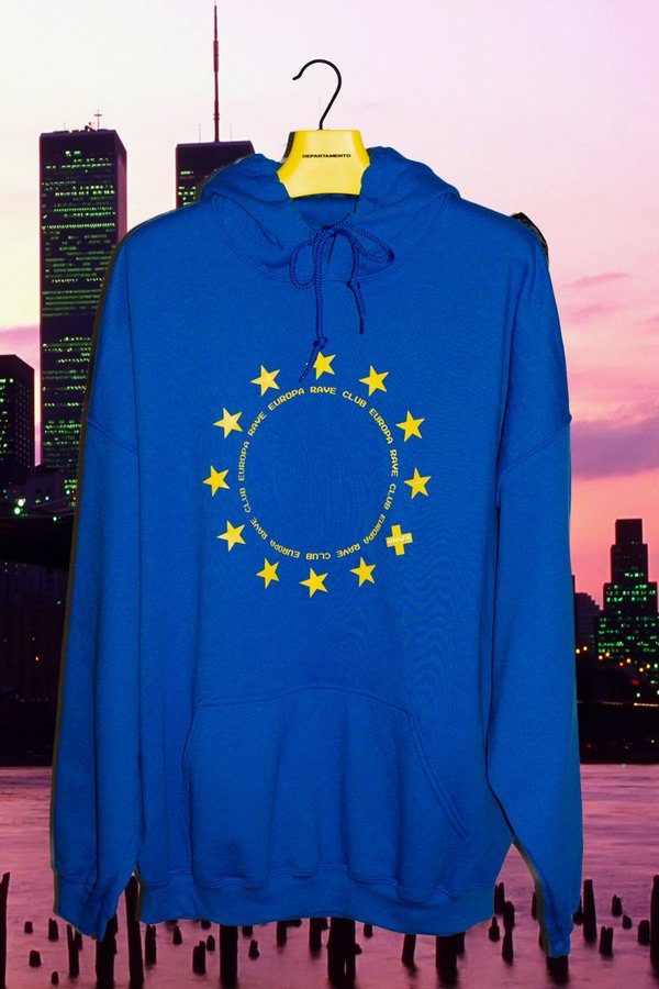 4THSEX Europa Rave Club Hoodie 4THSEX Europa Rave Club Hoodie