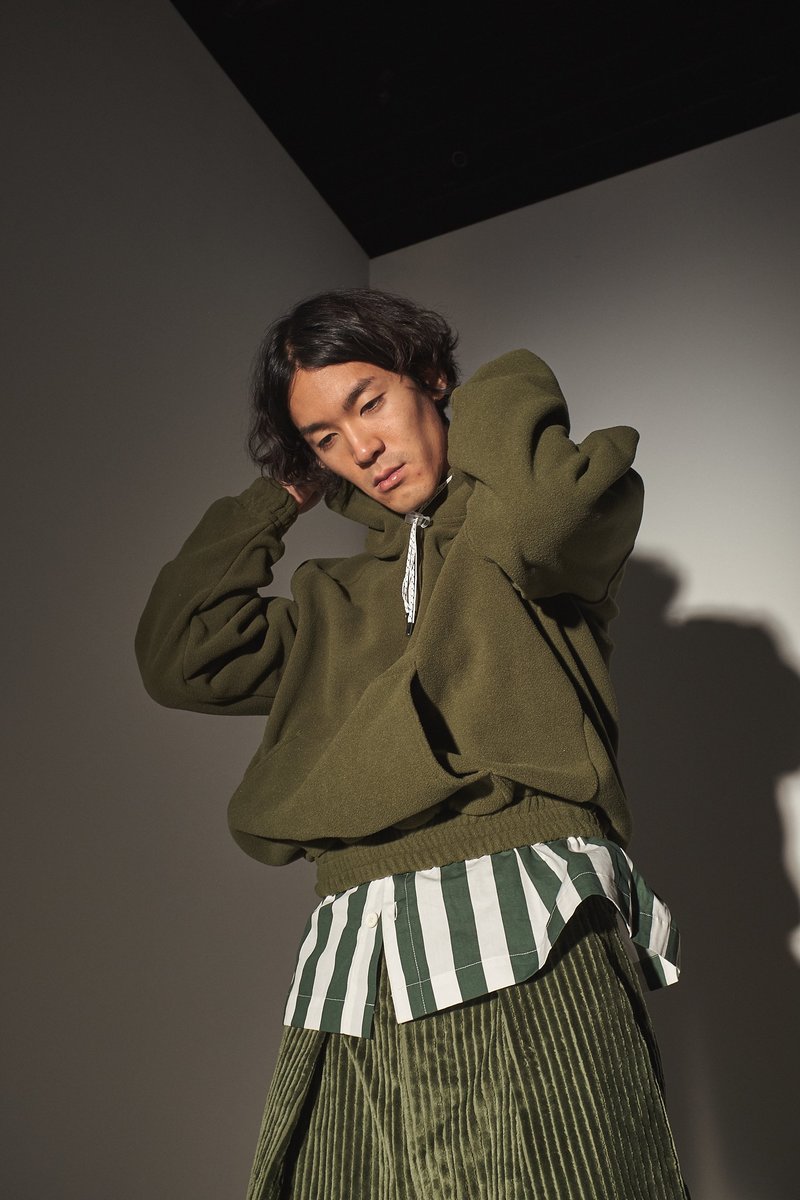 Sunnei Fleece Multi Drawstring Hoodie | Garmentory 