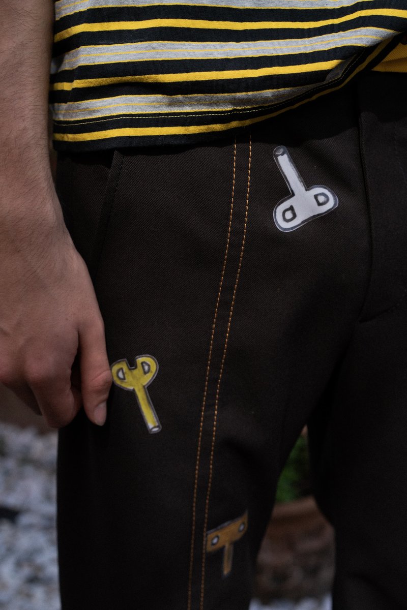 Marni Frank Navin Printed Key Pants | Garmentory