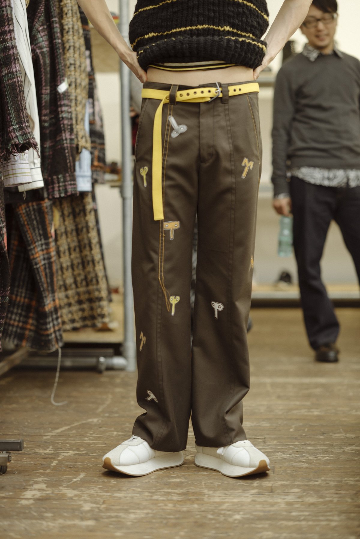 Frank-Navin-Printed-Key-Pants-
