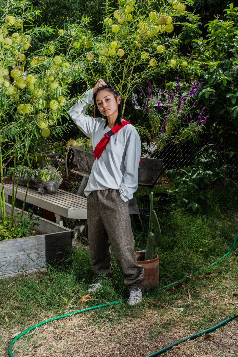 Camiel Fortgens Wool Track Pants - Herringbone | Garmentory