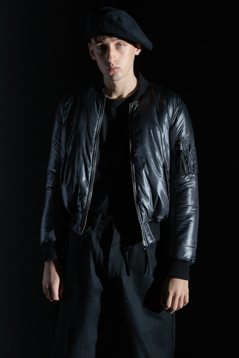 TAKAHIROMIYASHITA The Soloist. Nylon Bomber Jacket