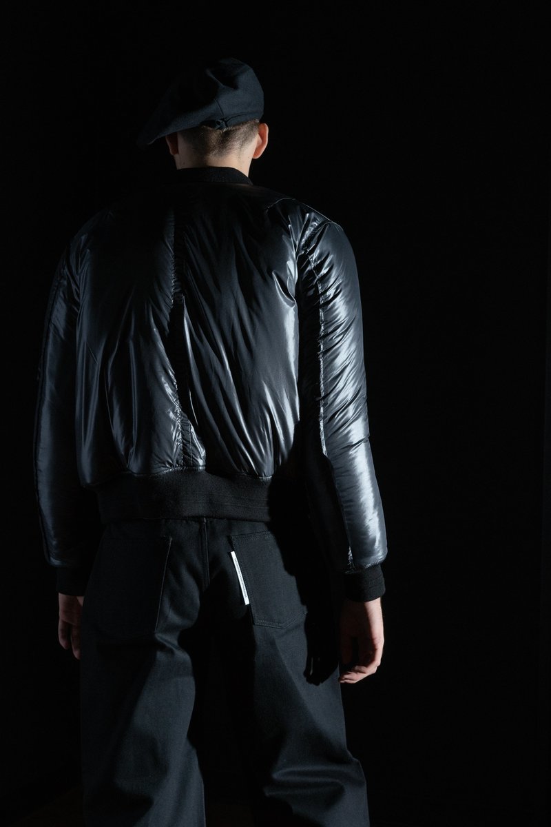 TAKAHIROMIYASHITA The Soloist. Nylon Bomber Jacket