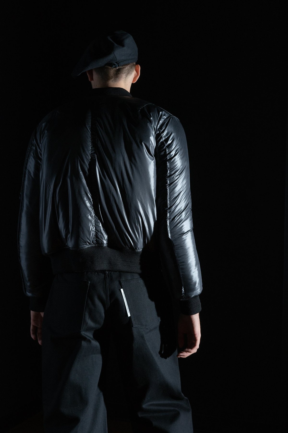 TAKAHIROMIYASHITA The Soloist. Nylon Bomber Jacket - Image 4 of 16