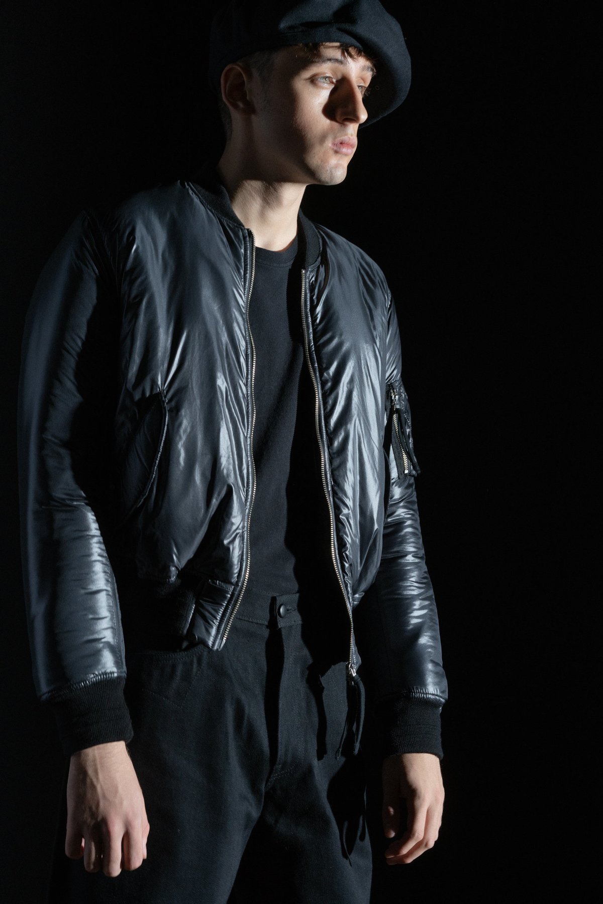 TAKAHIROMIYASHITA The Soloist. Nylon Bomber Jacket - Image 5 of 16