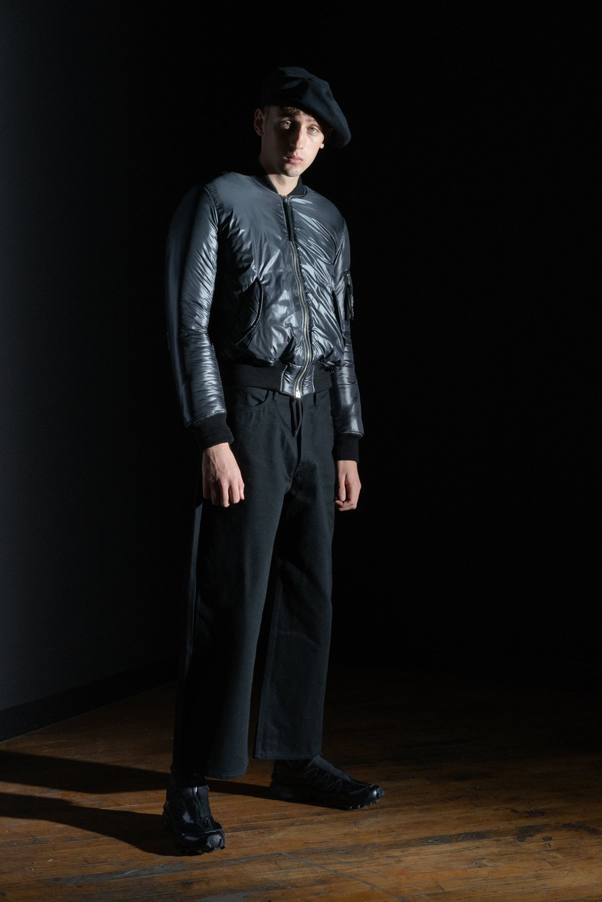 TAKAHIROMIYASHITA The Soloist. Nylon Bomber Jacket - Image 9 of 16