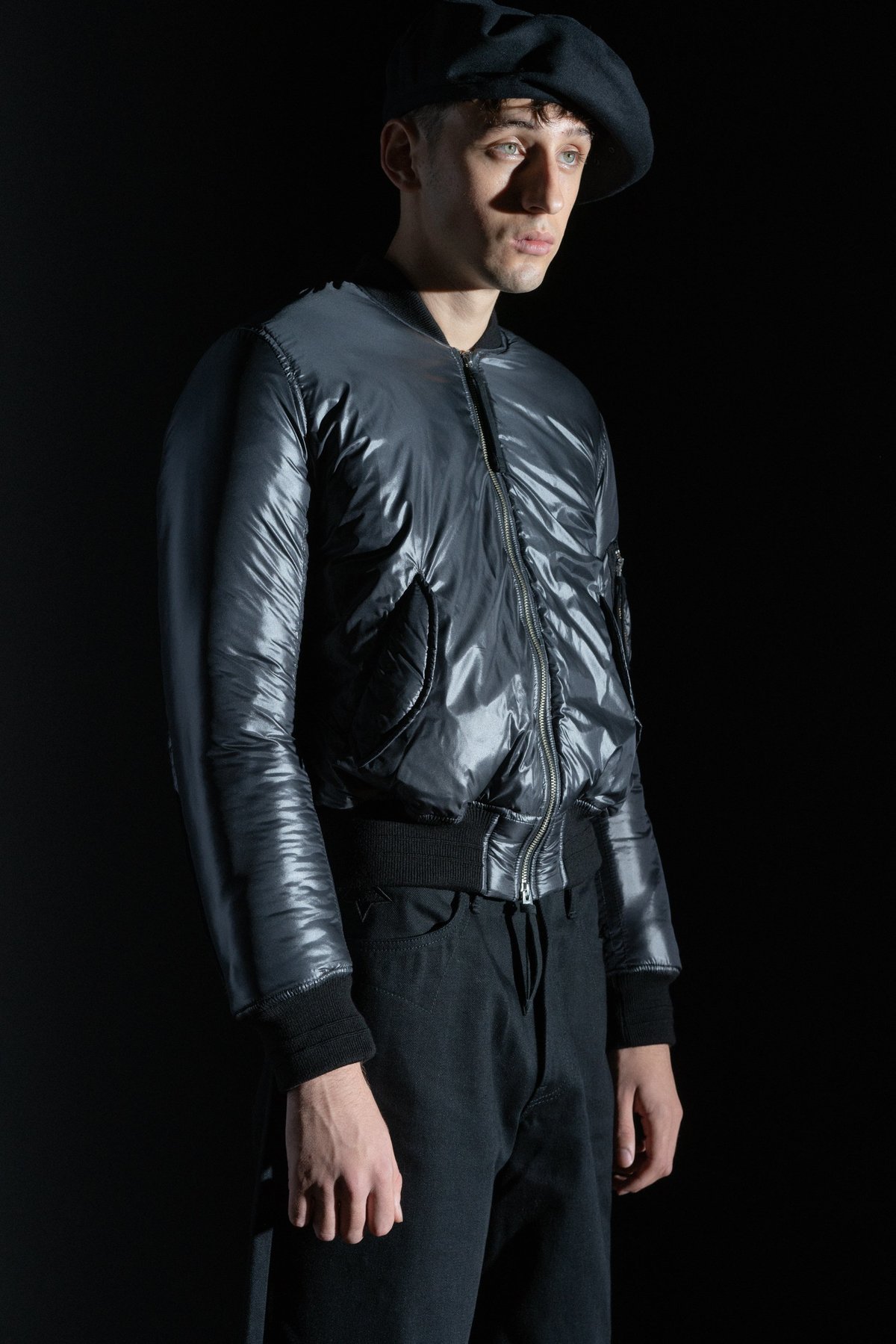 TAKAHIROMIYASHITA The Soloist. Nylon Bomber Jacket - Image 12 of 16