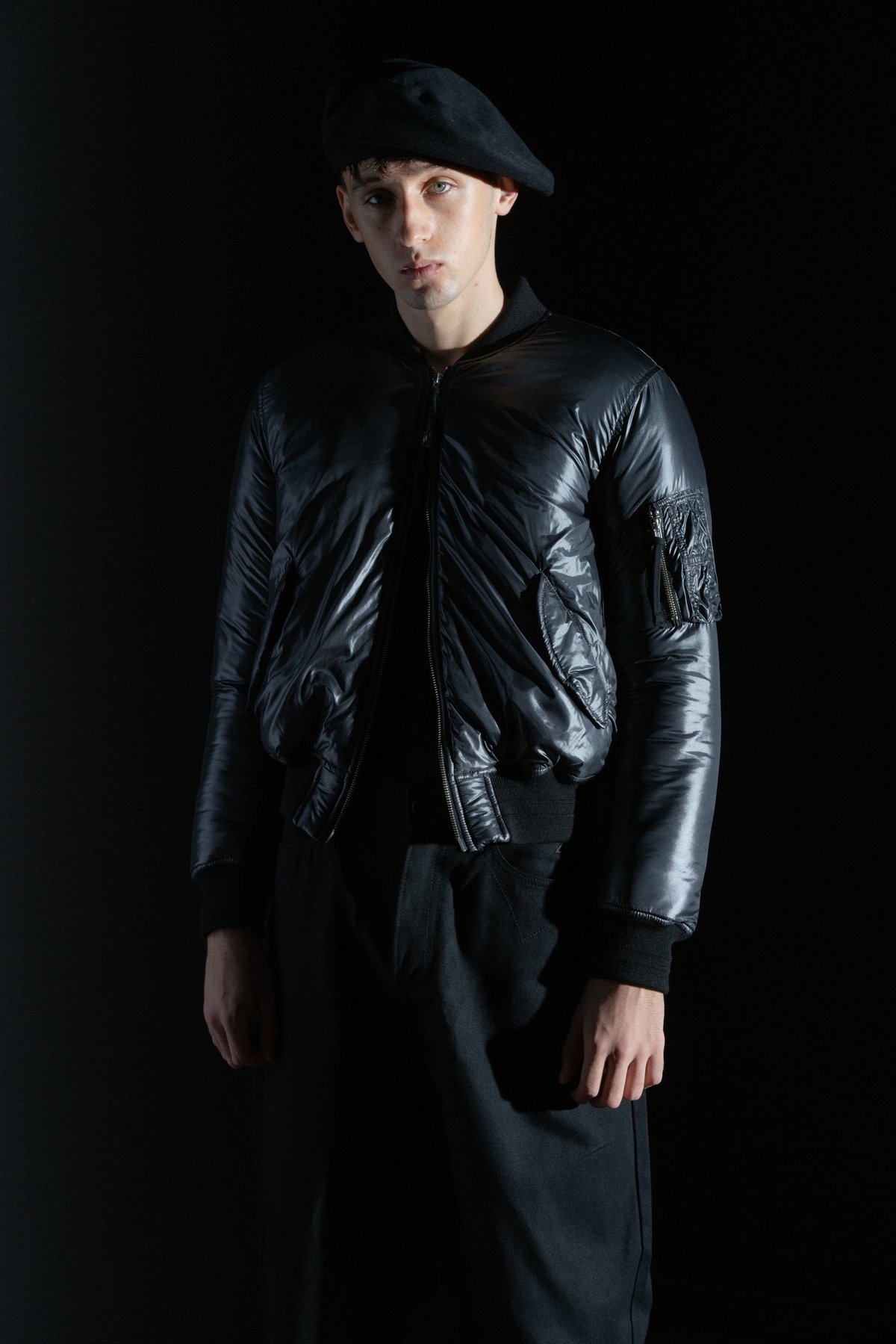 TAKAHIROMIYASHITA The Soloist. Nylon Bomber Jacket - Image 16 of 16