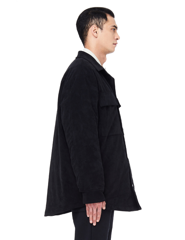 fear of god suede shirt jacket