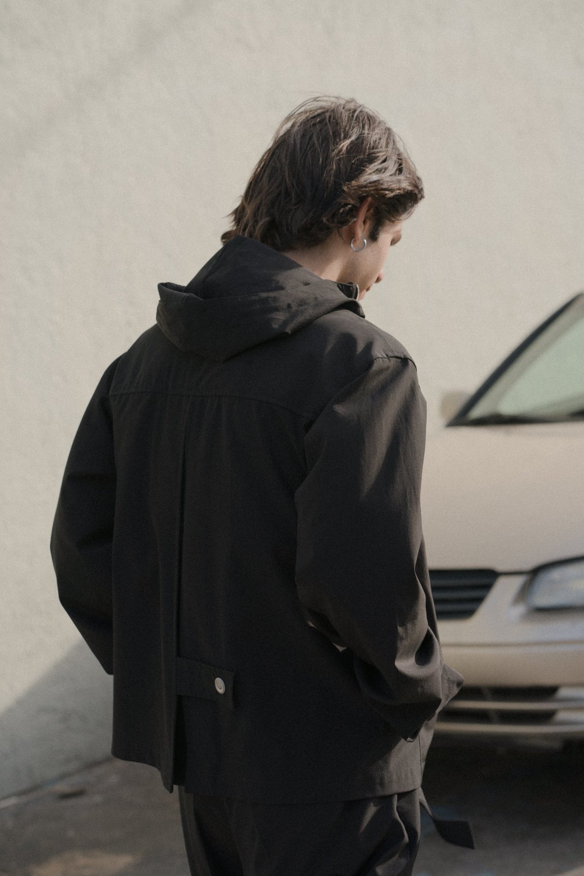 ジャケット・アウター Mackintosh0003 Pullover-Zip-Front-Anorak-