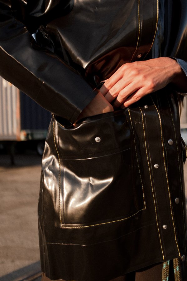MARNI × STUTTERHEIM RAIN COAT Sサイズ Marni X Stutterheim Rain Coat, $366 | farfetch.com | Lookastic