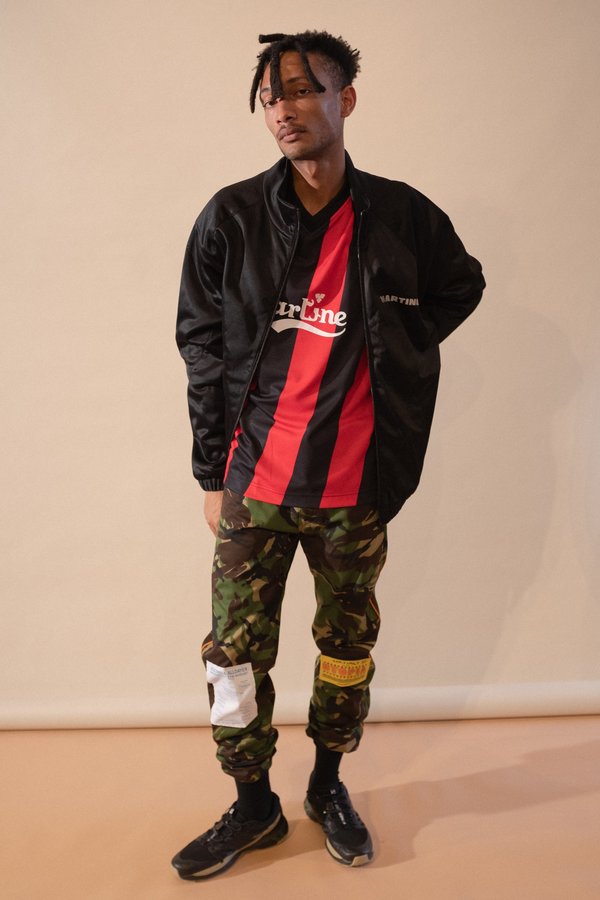 Martine Rose Twisted Zipper Track Jacket | Garmentory