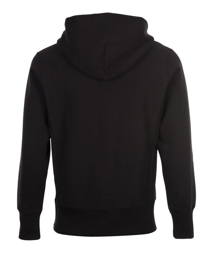 Champion Hooded Half-Zip Sweatshirt - Black | Garmentory