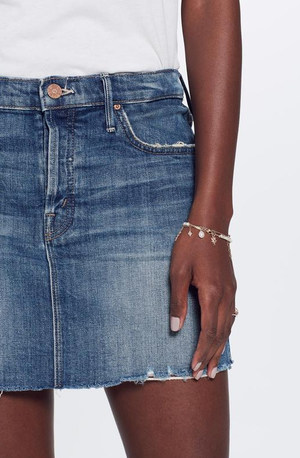 Mother Denim The Vagabond Mini Skirt 