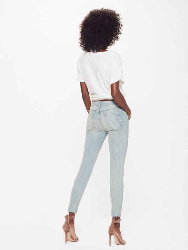 Mother Denim The Looker Ankle Fray Jean - Written in the Sand Mother Denim The Looker Ankle Fray Jean - Written in the Sand