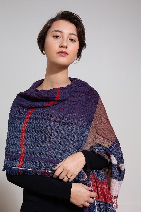 J Crew Buffalo Check Cape Scarf Crew Factory Sweaters Jcrew