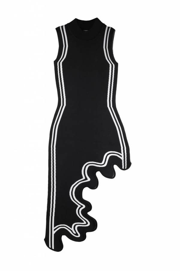 PH5 Frida Asymmetric Dress - black PH5 Frida Asymmetric Dress - black