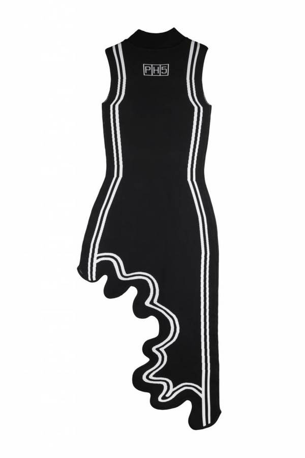 frida wavy asymmetric dress LYDIA WAVY ASYMMETRIC DRESS PH5