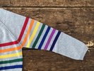 Jumper 1234 Cashmere Crew - Rainbow Grey - Thumbnail 4