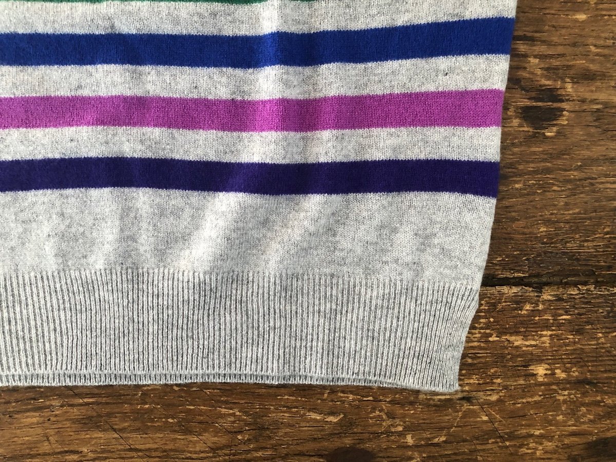 Jumper 1234 Cashmere Crew - Rainbow Grey - Image 5 of 6