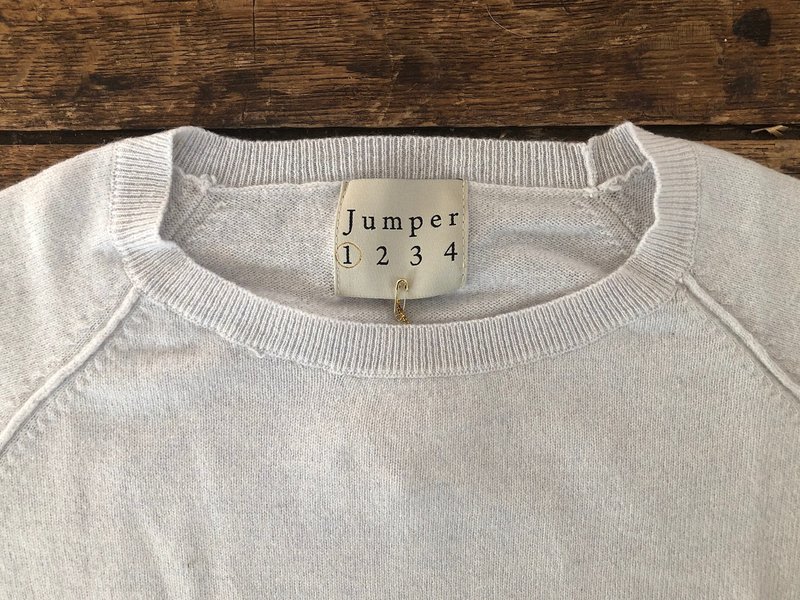 Jumper 1234 Cashmere Crew - Rainbow Oyster